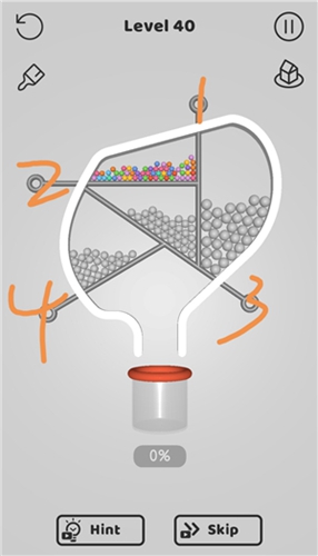 别针大师40关通关攻略 安卓版别针大师40关通关攻略一览